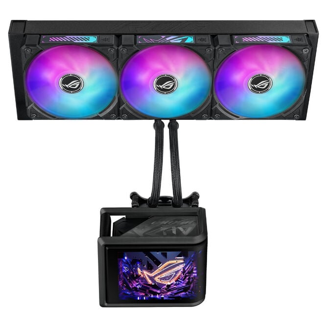 ASUS ROG Ryuo IV SLC 360 ARGB AiO Wasserk&uuml;hlung - 360mm, schwarz image number 1