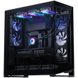 PHANTEKS Glacier One 420D30 X2 DRGB AiO Water Cooling - 420mm, Black image number null