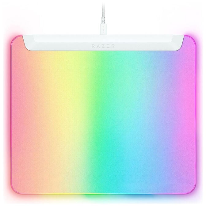 Razer Firefly V2 Pro - Multi-zone Chroma Gaming Mouse Mat - white image number 2