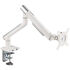 Alterzone Arm One USB Aluminum Monitor Arm, 2 x 3.0 USB Ports, Weiß image number null