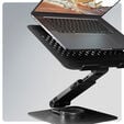 AXAGON STND-LQ St&auml;nder f&uuml;r 10 bis 16 Zoll Laptops und Tablets - silber image number null