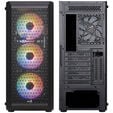 Aerocool Beam-G-BK-v2 Midi-Tower, Tempered Glass - schwarz image number null
