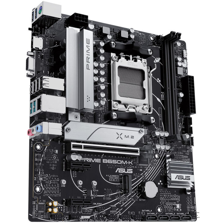 ASUS Prime B650M-K, AMD B650 Mainboard, Sockel AM5, DDR5 image number 4