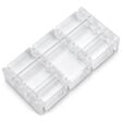 EK Water Blocks EK-Scalar Quad 2-Slot - Acrylic image number null