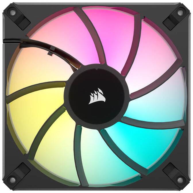 Corsair AF Elite Series RGB PWM L&uuml;fter 2er Pack inkl. RGB-Controller - 140mm, schwarz image number 3