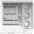 Aerocool P500A PC-Geh&auml;use, Midi-Tower, ATX, Tempered Glass, RGB - wei&szlig; image number null