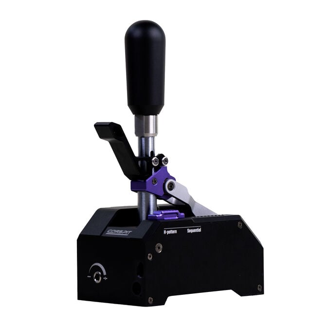 Conspit CHS Shifter, H-pattern and sequential, metal construction, SimHub - black image number 8
