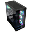 Kolink Unity Peak ARGB Midi-Tower Showcase, Tempered Glass - schwarz image number null
