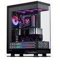 Phanteks Evolv X2 Matrix Geh&auml;use-Bundle, Midi-Tower, E-ATX, Tempered Glass + Nxlinq V2 HUB - schwarz image number null