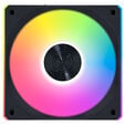 Lian Li UNI FAN CL FLEX Wireless PWM-L&uuml;fter, ARGB - Reverse Blade, 120mm, schwarz, 3er-Pack mit Controller image number null