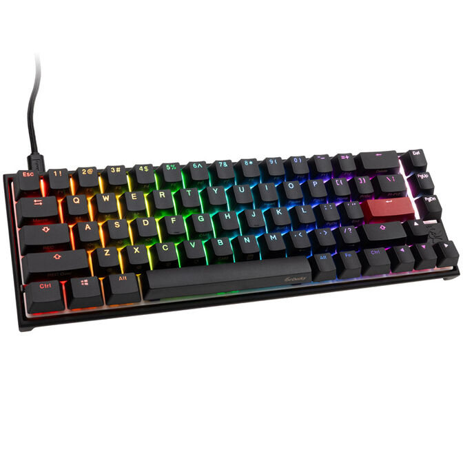 Ducky Mecha Pro SF Gaming Tastatur - Cherry MX-Speed-Silver (US) image number 0