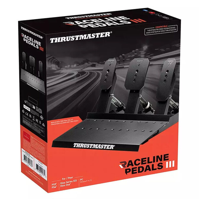 Thrustmaster Raceline Pedals III Pedalset - schwarz image number 6
