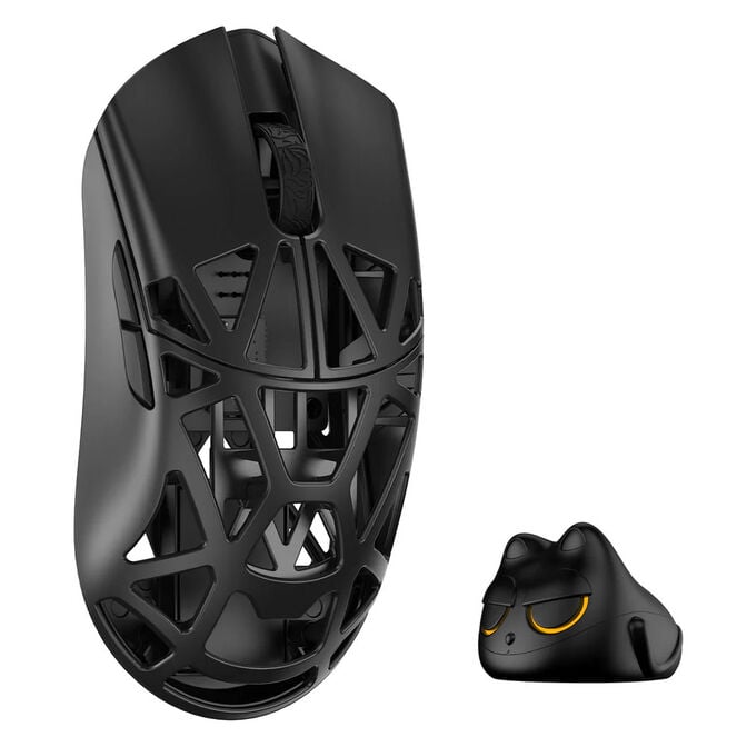 WLMOUSE Beast X Mini Pro Solid Sides Gaming Maus, Omron Optical Switches - schwarz image number 0