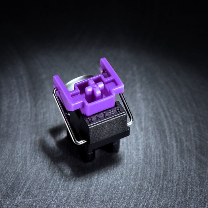 Razer Huntsman Mini Black Gaming Keyboard, Clicky Purple optical - black image number 8