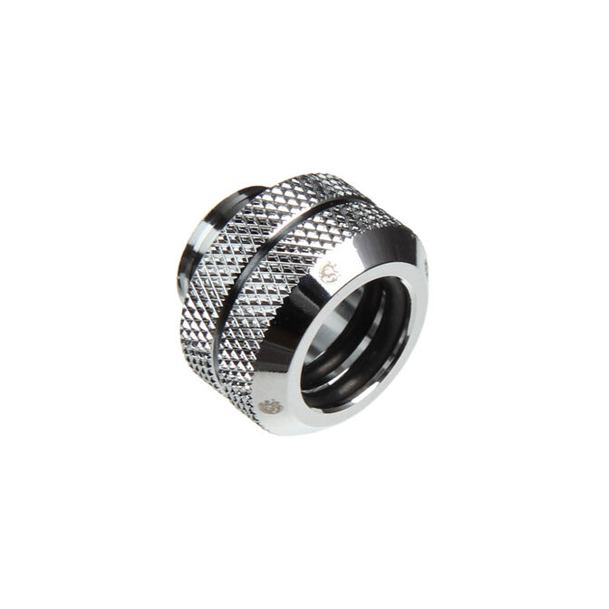 Bitspower Multi-Link Adapter Anschluss gerade G1/4 Zoll AG auf 12mm AD Hardtube - silber gl&auml;nzend image number 0
