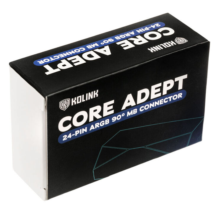 Kolink Core Adept ARGB 24 Pin 90 Degree Power Adapter image number 7
