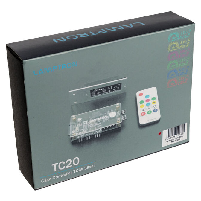 Lamptron TC20 PCI RGB fan and LED controller - silver image number 5