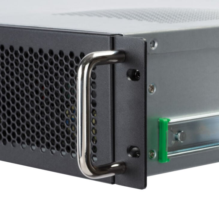 SilverStone RM23-502 Rackmount Server Gehäuse, ATX, USB 3.0 - 2U - schwarz image number 4