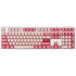 Ducky One 3 Gossamer Pink Gaming Tastatur - MX-Black Clear Top (US) image number null