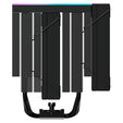 Alpenf&ouml;hn Matterhorn 2 Aurora Max CPU-K&uuml;hler, 250 W TDP, Dual-Tower, 2x 120-mm-PWM, ARGB - schwarz image number null