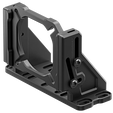Simucube Wheelbase Mount v2 Bracket, -24 to +20 degrees tilt, Aluminium - Black image number null