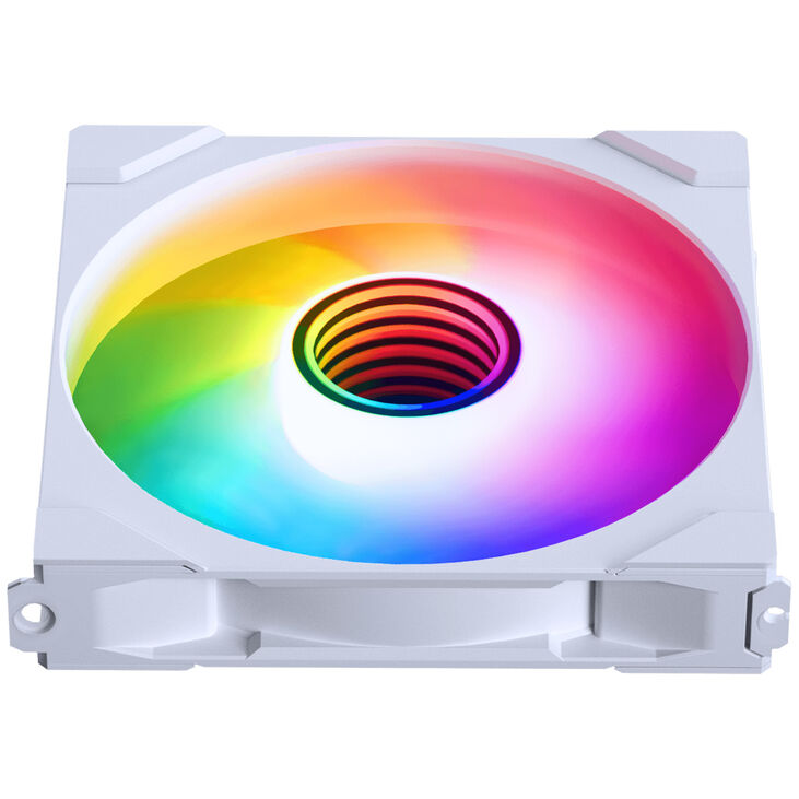 PHANTEKS M25 Gen2 PWM D-RGB Lüfter 3er-Pack - Reverse Blade, 140mm, weiß image number 4