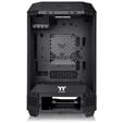 Thermaltake The Tower 300 PC-Geh&auml;use, Mini-Geh&auml;use, mATX, Tempered Glass - inklusive 2x 140-mm-L&uuml;fter, schwarz image number null