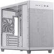 ASUS Prime AP201 Micro-ATX case, Tempered Glass - white image number null