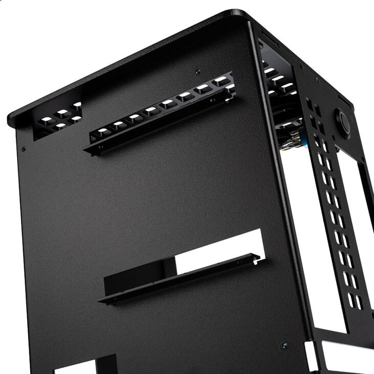 HGC Osmi 3.1 Aluminium Mini-ITX Gehäuse - schwarz image number 7