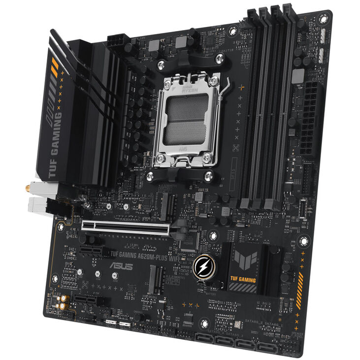 ASUS TUF Gaming A620M-Plus WiFi, AMD A620 Mainboard - Sockel AM5, DDR5 image number 5