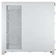 Corsair Frame 5000D PC Case, Mid-Tower, E-ATX, Tempered Glass - White image number null
