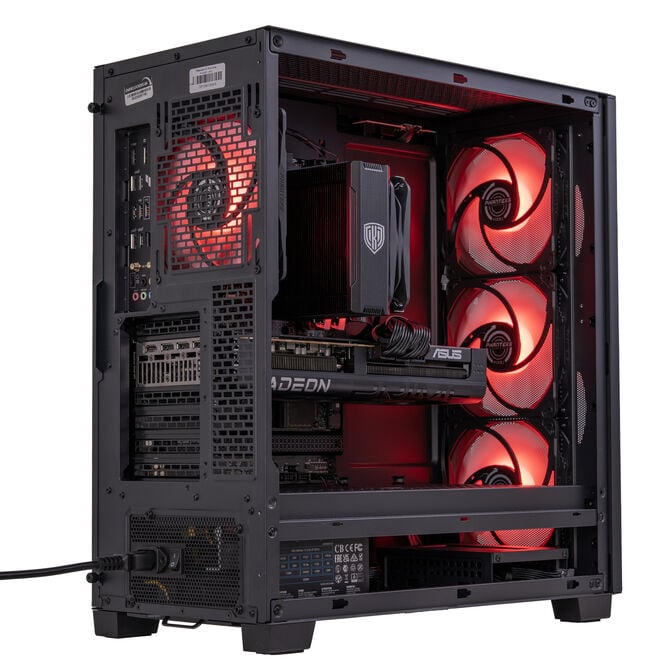 Gaming-PC Mach 5R, AMD Ryzen 5 7600X3D, AMD Radeon RX 9070 XT - Fertig-PC image number 4