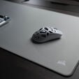 CORSAIR MM Gaming-Mauspad, Stoffoberfl&auml;che, Anti-Fray-Kanten - grau, XXL image number null