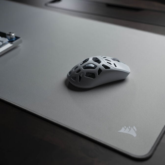 CORSAIR MM Gaming-Mauspad, Stoffoberfl&auml;che, Anti-Fray-Kanten - grau, XXL image number 3
