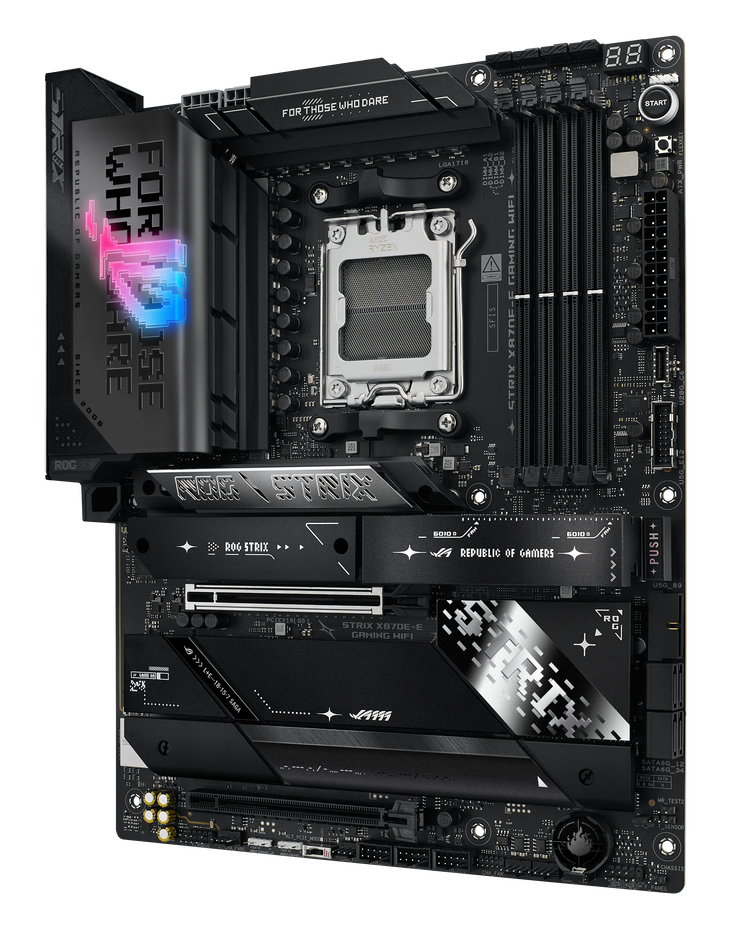 ASUS ROG Strix X870E-E Gaming WiFi motherboard, AMD X870E, Socket AM5, DDR5 image number 4
