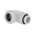 Barrow Multi-Link Adapter Connection 90 Degrees G1/4 Inch Female Thread to 12mm OD Hard Tube - Rotatable, White image number null