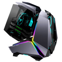 Jonsbo MOD5 Big-Tower Showcase, Tempered Glass - grau