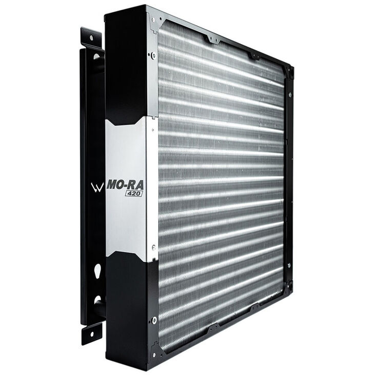 Watercool MO-RA3 wall/case mount - black image number 3
