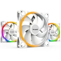 be quiet! Light Wings ARGB PWM Lüfter, Triple Pack - 140mm, weiß
