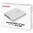 AXAGON RSS-M2SD enclosure for M.2 SATA SSDs up to 2280 - Aluminium, silver image number null