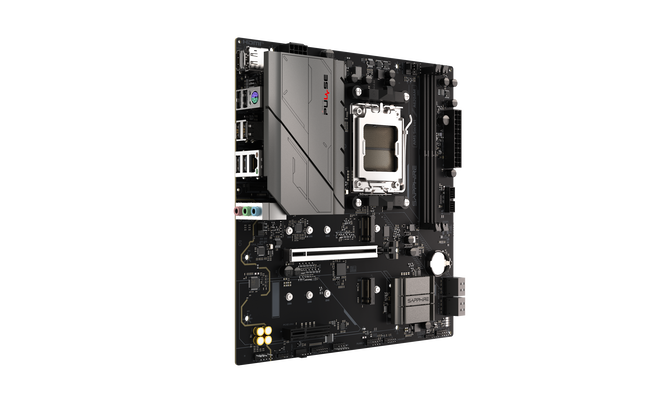 Sapphire Pulse A620AM Mainboard, Sockel AM5, AMD A620, mATX, DDR5 image number 4