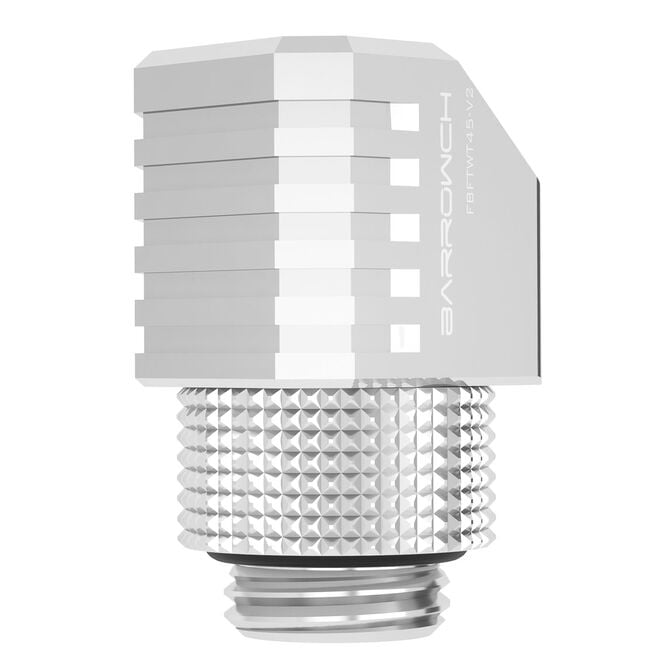 Barrow Special Adapter 45 Grad G1/4 Zoll AG auf G1/4 Zoll IG - silber image number 1