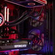 Gaming PC, AMD Ryzen 5 7500X3D, 32 GB RAM, GeForce RTX 5070 Ti - King Deal image number null