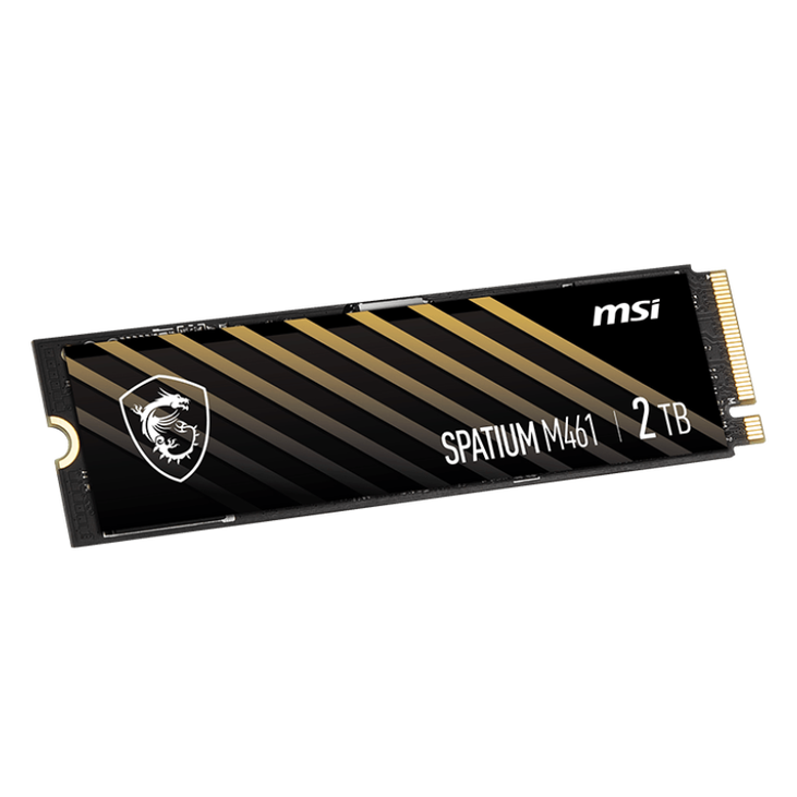 MSI Spatium M461 SSD, PCIe 4.0 M.2 Type 2280 - 2 TB image number 3