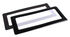 DEMCiflex Staubfilter 2x40mm, quadratisch - schwarz/weiß image number null
