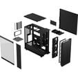 Fractal Design North Momentum Edition PC-Geh&auml;use, Midi-Tower, ATX, Tempered Glass - inklusive 3x 120-mm-L&uuml;fter, schwarz image number null