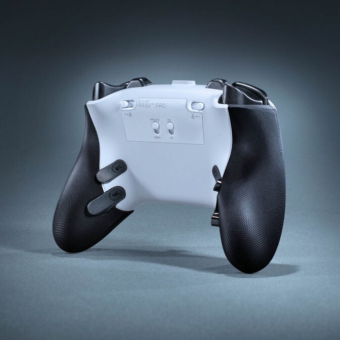 Razer Raiju V3 Pro kabelloser PS5-/PC-Controller, Pro-Tasten, symmetrisches Layout - wei&szlig; image number 10