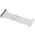 PHANTEKS PCI-E 4.0 x16 riser ribbon cable, 180 degrees, 30 cm - white image number null