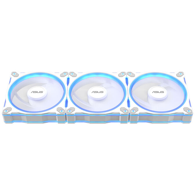 ASUS Prime MR120 ARGB-L&uuml;fter, PWM, Aura-Sync - 120mm, wei&szlig;, 3er-Pack image number 1