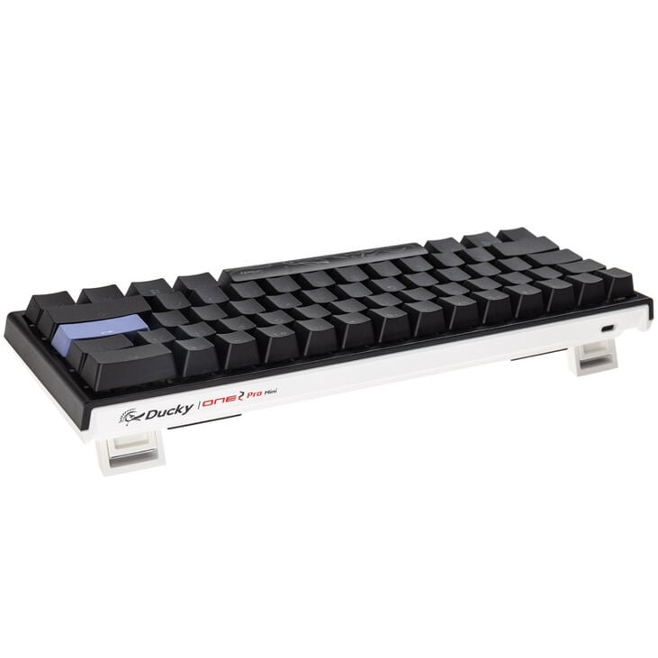 Ducky One 2 Pro Mini Gaming Keyboard, RGB LED - Cherry Blue (US) image number 2
